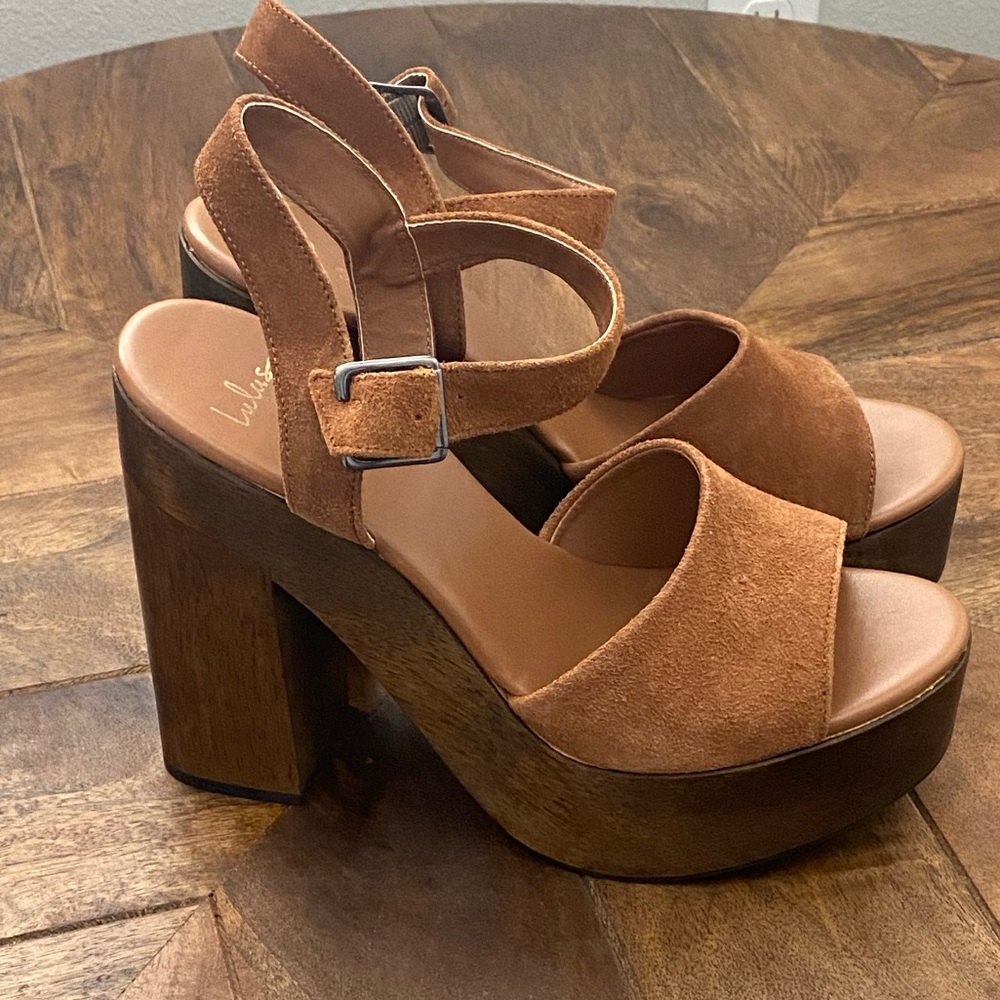 LULUS Lolita Platform Heels - brand new